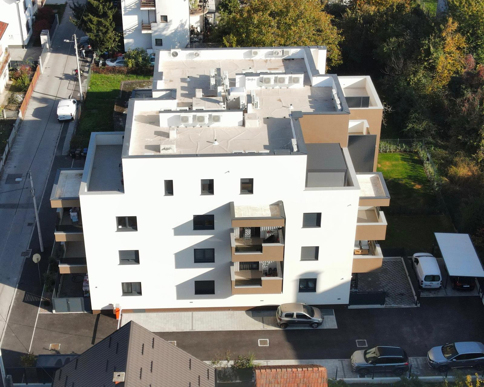 Exterior facade detail